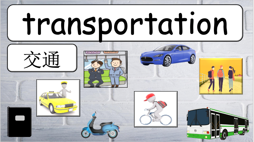 Grade 4 - ESL Lesson - How do you come to school? - PowerPoint Lesson