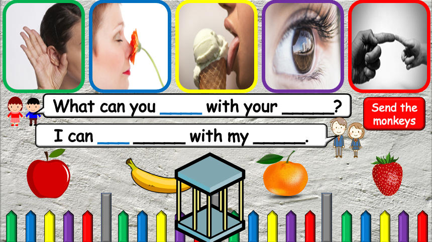 Grade 4 - ESL Lesson - Our Five Senses - PowerPoint Lesson