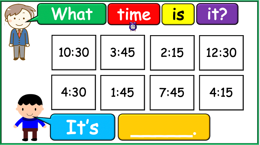 Grade 4 (or 5) - ESL Lesson - Daily Activities (Before/After) - PowerPoint Lesson