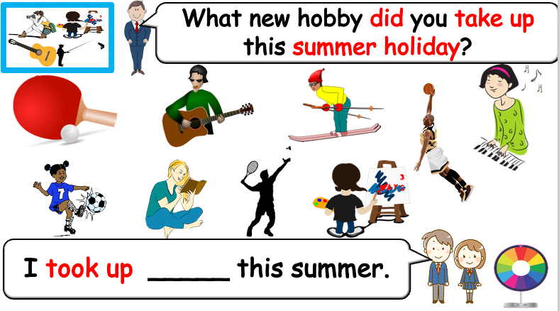 Grade 5-6 - ESL Lesson - What did you do this summer holiday? - PowerPoint Lesson