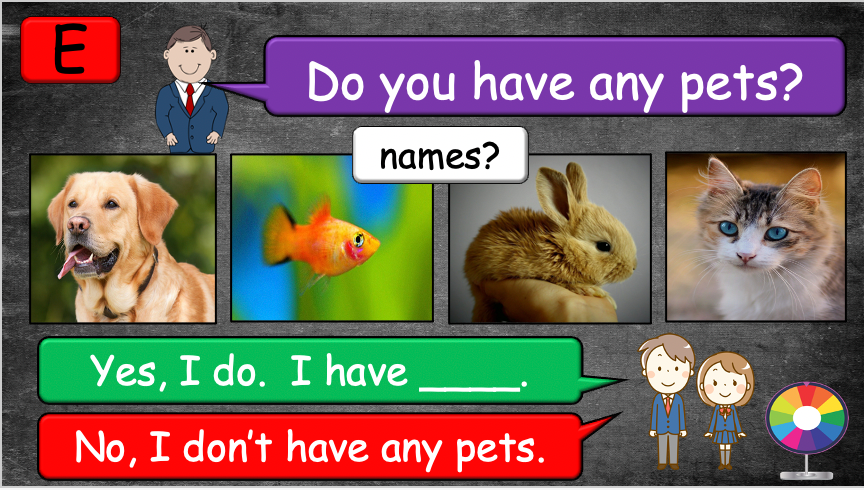 Grade 5-6 - ESL Lesson - First Day of School - Getting to know you - PowerPoint Lesson