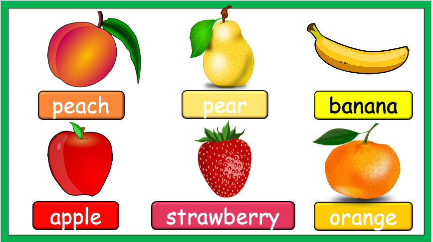 Grade 1-2 - ESL Lesson - How many? / Fruit (Plurals) - PowerPoint Lesson