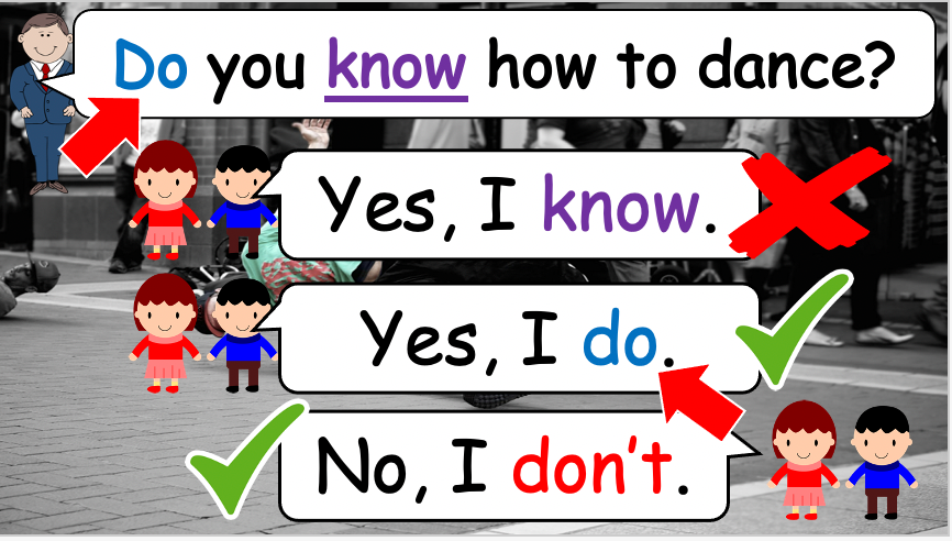 Grade 4-6 - ESL lesson - Do you ever...? - PowerPoint Lesson