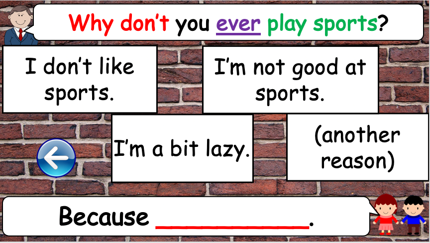 Grade 4-6 - ESL lesson - Do you ever...? - PowerPoint Lesson