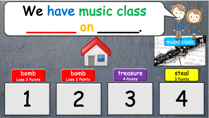 Grade 4-5 - ESL Lesson - School Subjects (Part 1) + How Often? - PowerPoint Lesson