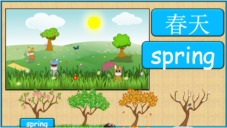 Grade 1-2 - ESL Lesson - Seasons - Part 1 - Weather and Adjectives - PowerPoint Lesson