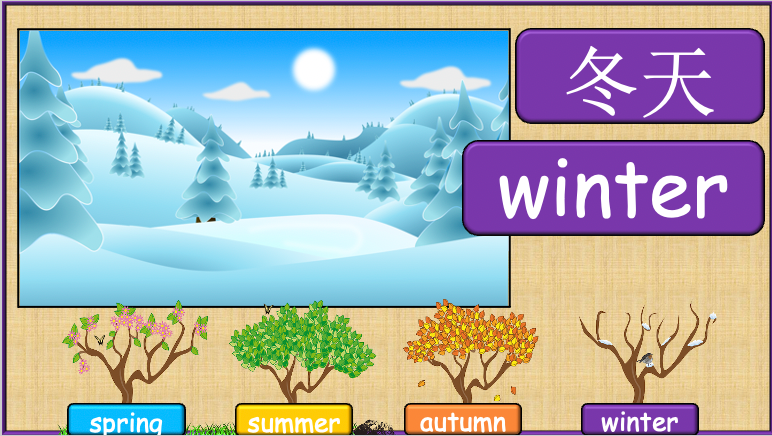 Grade 1-2 - ESL Lesson - Seasons - Part 1 - Weather and Adjectives - PowerPoint Lesson