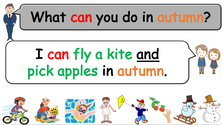 Grade 2-3 - ESL Lesson - Seasons - Part 2 - Activities - PowerPoint Lesson