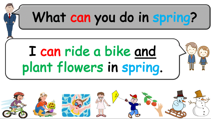 Grade 2-3 - ESL Lesson - Seasons - Part 2 - Activities - PowerPoint Lesson