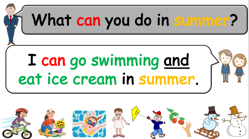 Grade 2-3 - ESL Lesson - Seasons - Part 2 - Activities - PowerPoint Lesson