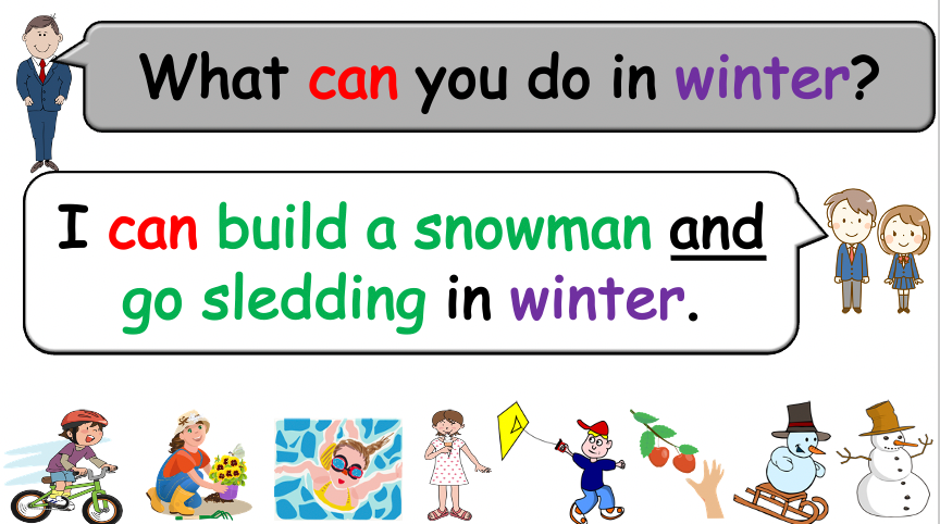 Grade 2-3 - ESL Lesson - Seasons - Part 2 - Activities - PowerPoint Lesson
