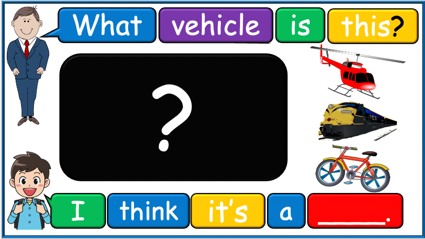 Grade 2 (or 1) - ESL Lesson - Vehicles - Part 1 - PowerPoint Lesson