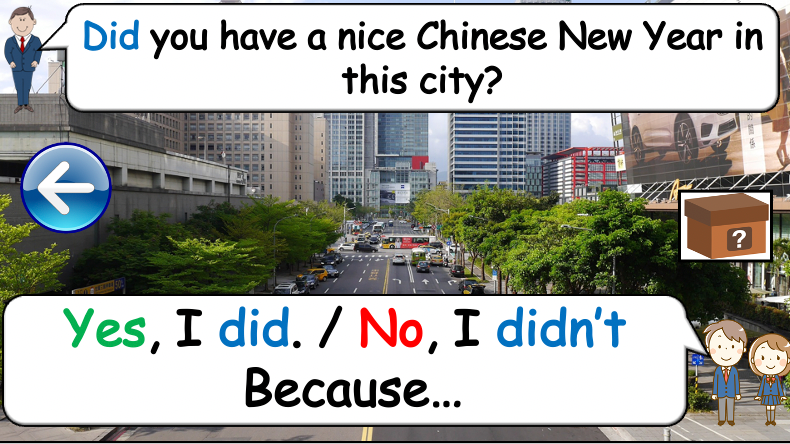 Grade 5-6 - ESL Lesson - What did you do this Chinese New Year - Part 1 - PowerPoint Lesson