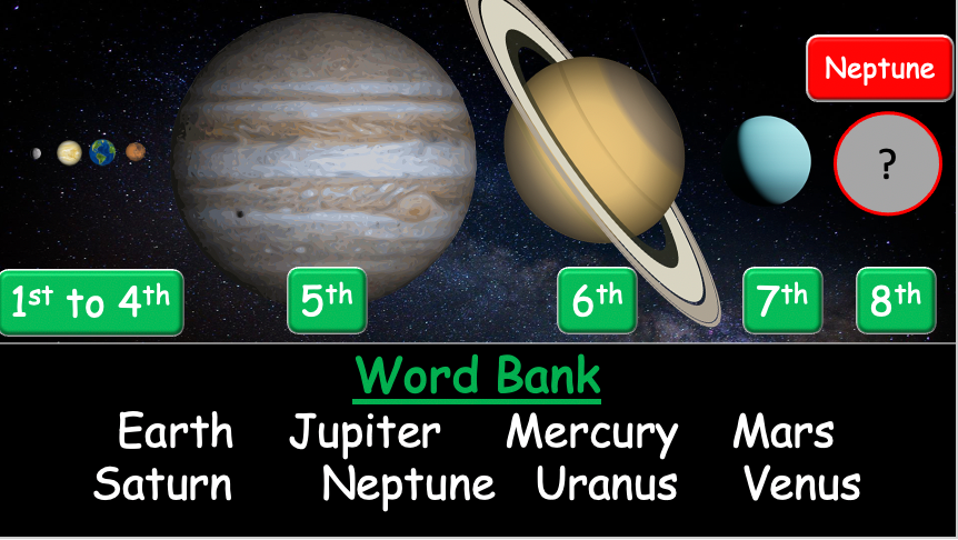 Grade 4 - ESL Lesson - Solar System - Part 1 - PowerPoint Lesson
