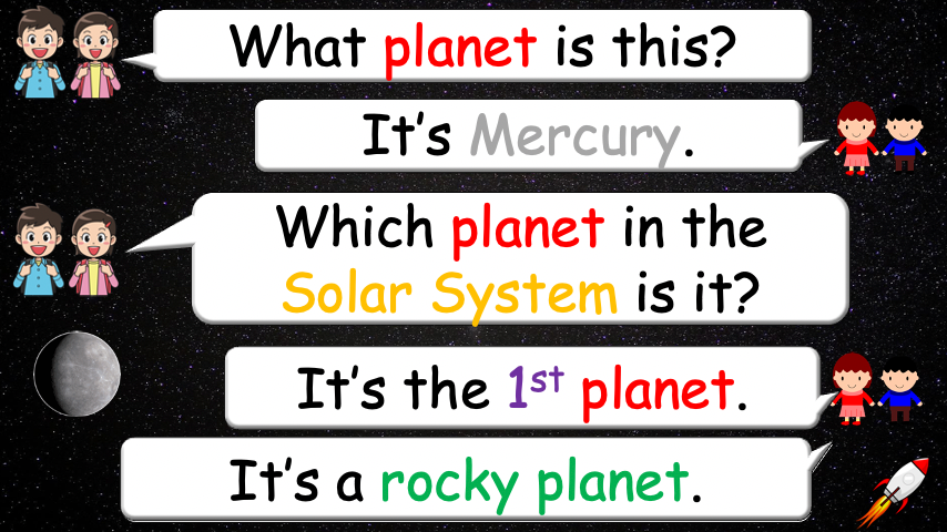 Grade 4 - ESL Lesson - Solar System - Part 1 - PowerPoint Lesson