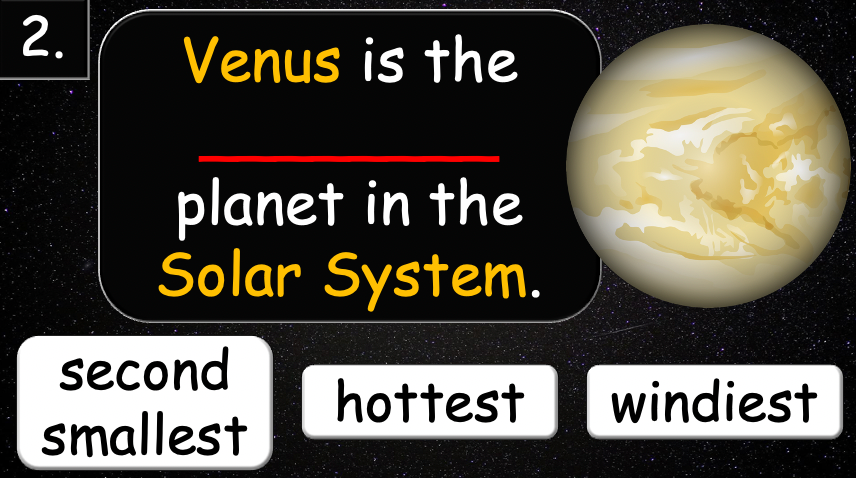 Grade 4 - ESL Lesson - Solar System - Part 2 - PowerPoint Lesson