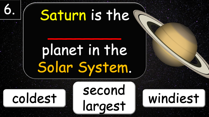 Grade 4 - ESL Lesson - Solar System - Part 2 - PowerPoint Lesson