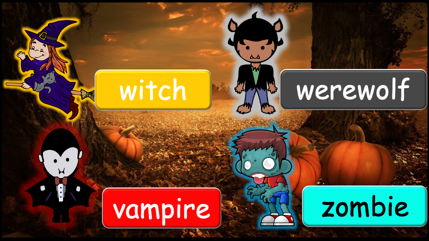 Grade 2-3 - ESL Lesson - Halloween - PowerPoint Lesson