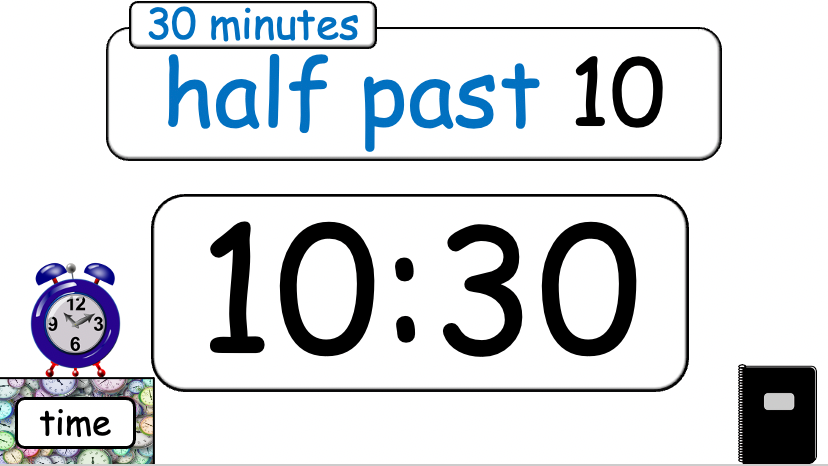 Grade 4 - ESL Lesson - What time is it? - Harder Version - PowerPoint Lesson