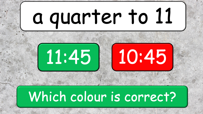 Grade 4 - ESL Lesson - What time is it? - Harder Version - PowerPoint Lesson