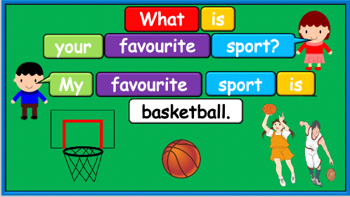 Grade 2-3 (or 4) - ESL Lesson - Favourite Sports - PowerPoint Lesson