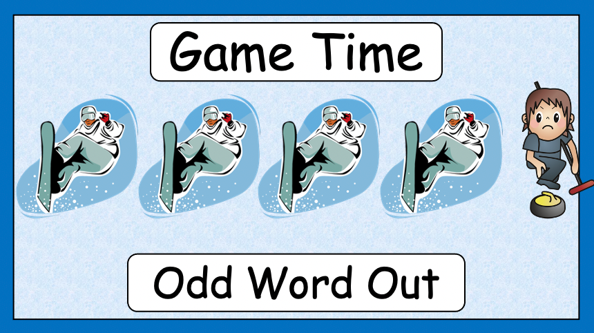 Grade 2-3 - ESL Lesson - Winter Olympics - PowerPoint Lesson