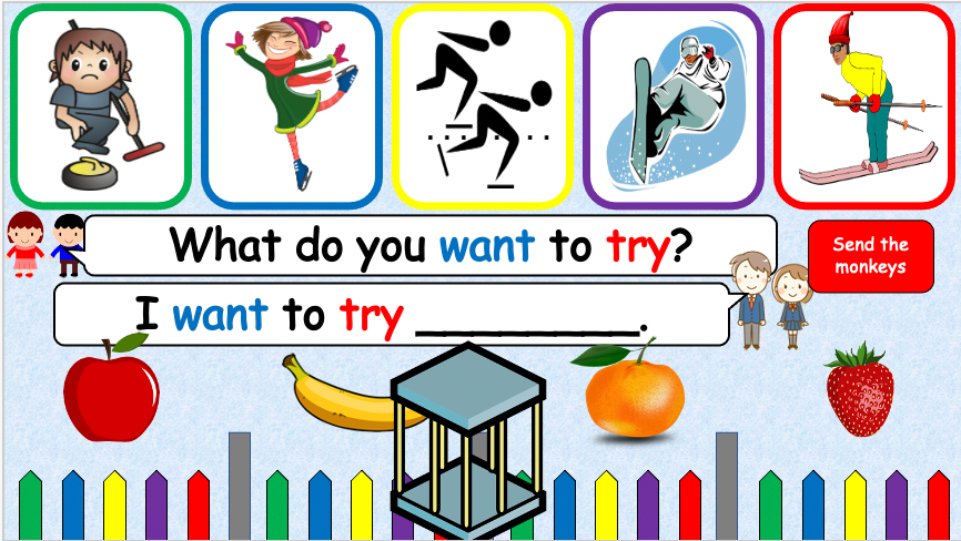 Grade 2-3 - ESL Lesson - Winter Olympics - PowerPoint Lesson
