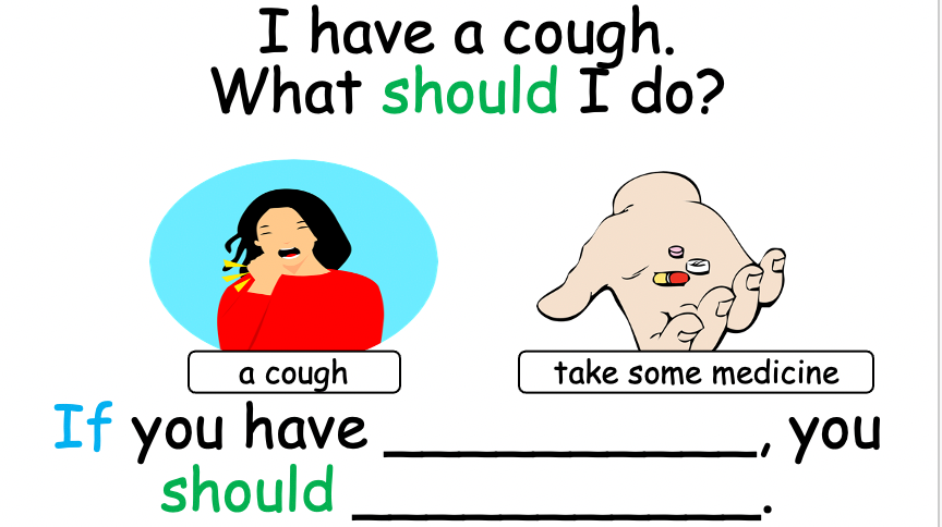 Grade 5 - ESL Lesson - If/Should - Ailments - Normal Version - PowerPoint Lesson
