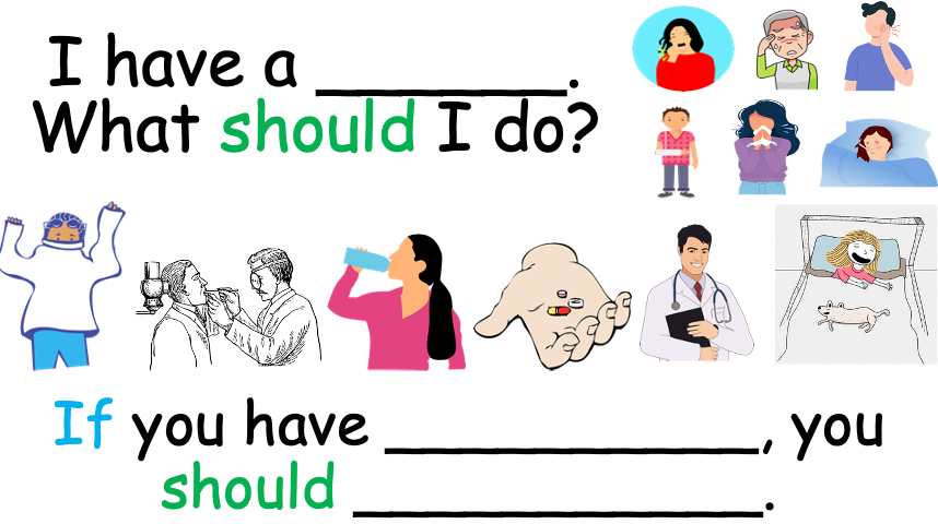 Grade 5 - ESL Lesson - If/Should - Ailments - Normal Version - PowerPoint Lesson