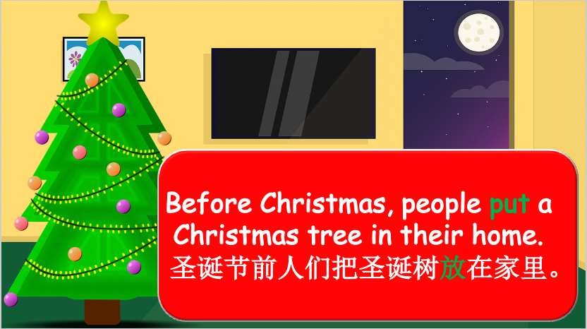 Grade 1-3 - ESL Lesson - Christmas Lesson - PowerPoint Lesson