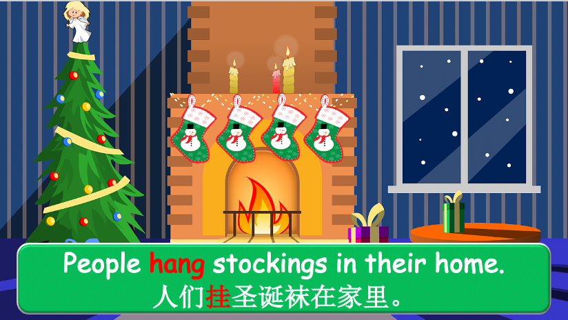 Grade 1-3 - ESL Lesson - Christmas Lesson - PowerPoint Lesson