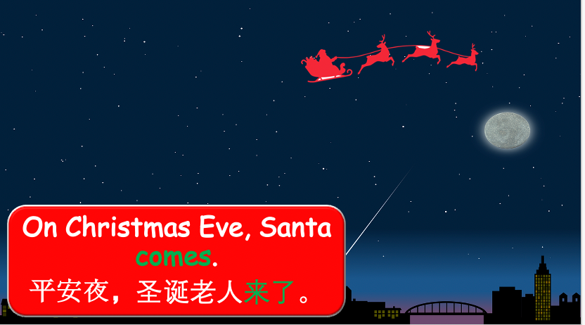 Grade 1-3 - ESL Lesson - Christmas Lesson - PowerPoint Lesson