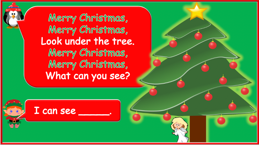 Grade 1-3 - ESL Lesson - Christmas Lesson - PowerPoint Lesson