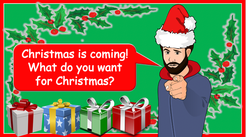 Grade 1-3 - ESL Lesson - Christmas Lesson - PowerPoint Lesson
