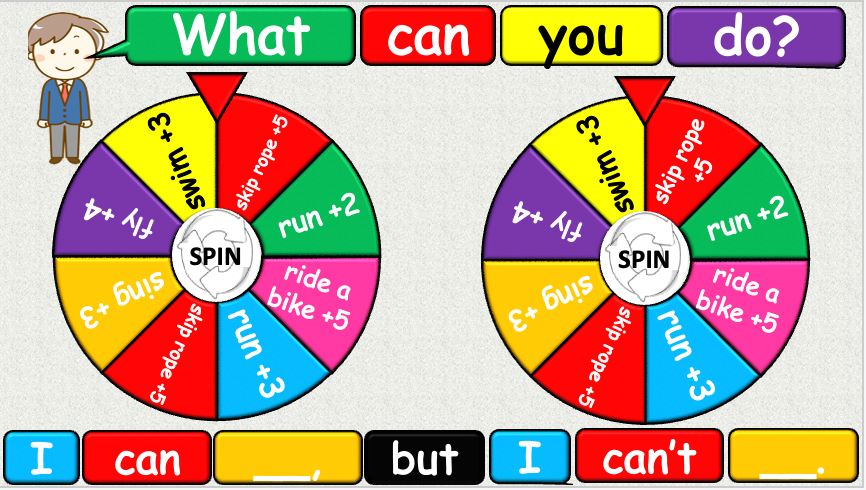Grade 2-3 - ESL Lesson - What can you do? (but) - PowerPoint Lesson