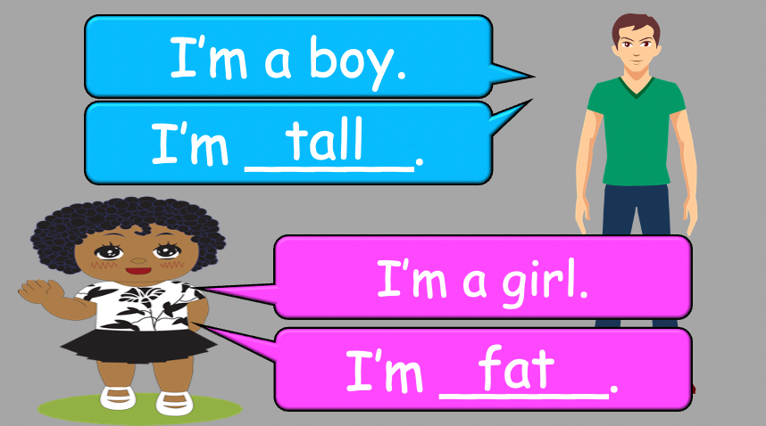 Grade 2-3 - ESL Lesson - Simple Adjectives and Sentences - PowerPoint Lesson