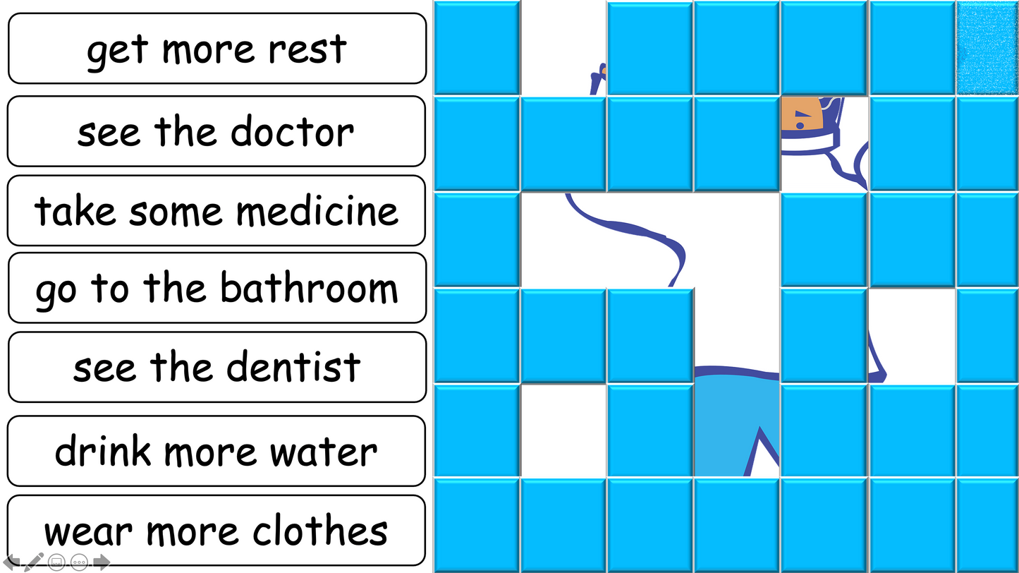 Grade 5 - ESL Lesson - If/Should - Ailments - Expanded Version - PowerPoint Lesson