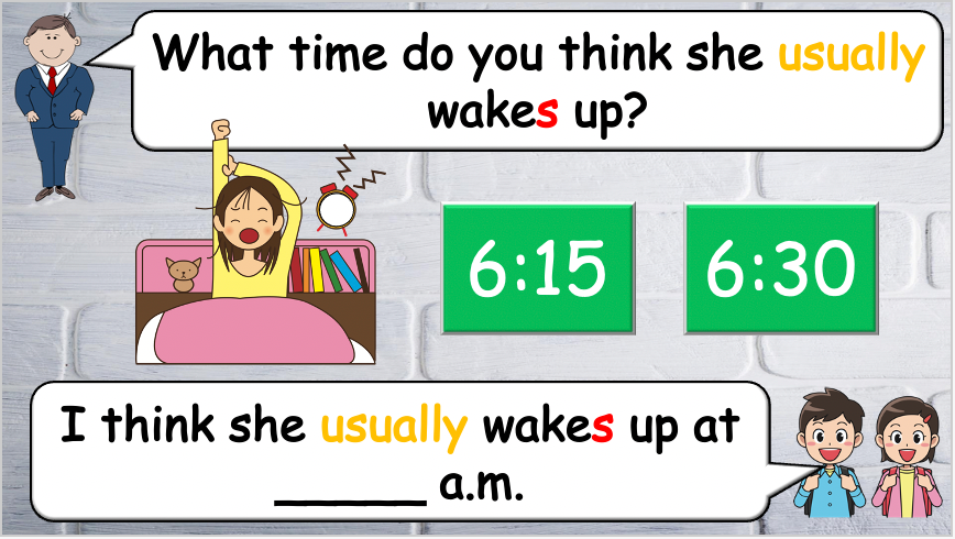 Grade 4 - ESL Lesson - What time is it? (Harder Version) / Daily Routine - COMBO Deal - 2 PowerPoints