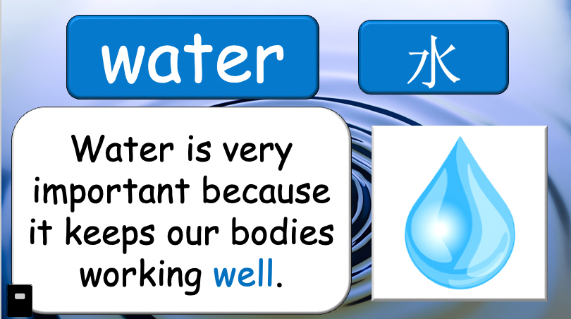 Grade 5-6 - ESL Lesson - Nutrients and Food Groups - Part 1 - PowerPoint Lesson