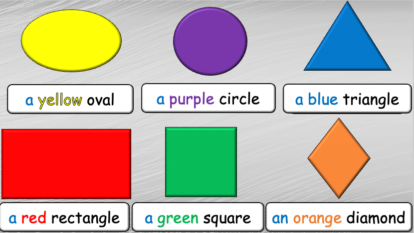Grade 1-2 - ESL Lesson - Shapes (plurals/want) - PowerPoint Lesson