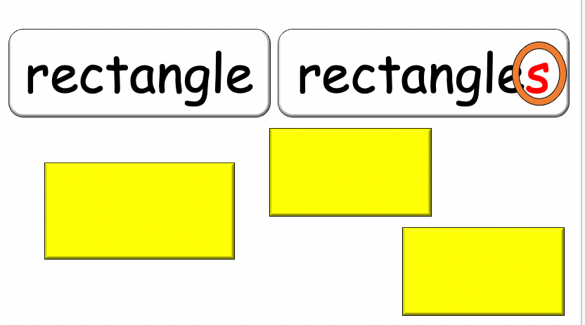 Grade 1-2 - ESL Lesson - Shapes and Plurals (Want) - PowerPoint Lesson