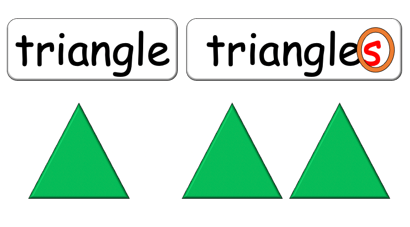 Grade 1-2 - ESL Lesson - Shapes and Plurals (Want) - PowerPoint Lesson