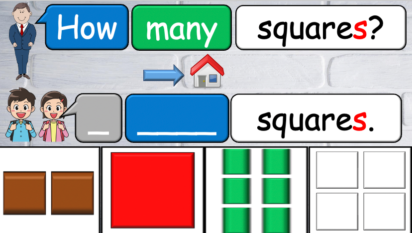 Grade 1-2 - ESL Lesson - Shapes and Plurals (Want) - PowerPoint Lesson