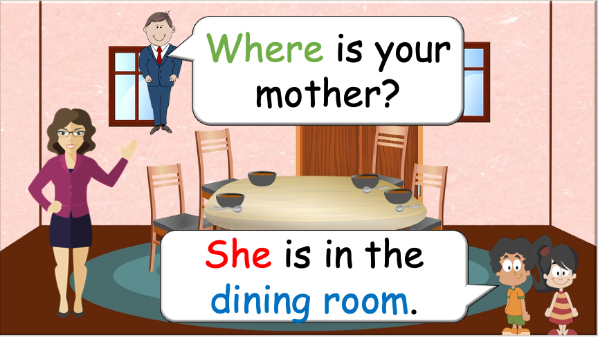 Grade 2-3 - ESL Lesson - At Home - Part 1 and 2 COMBO - 2 PowerPoints