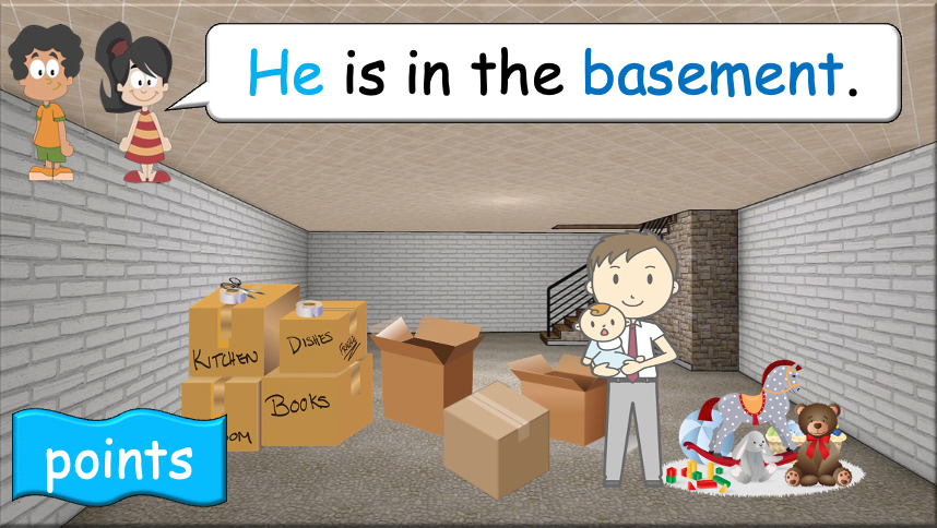 Grade 2-3 - ESL Lesson - At Home - Part 1 and 2 COMBO - 2 PowerPoints