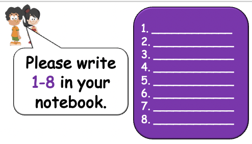 Grade 2-3 - ESL Lesson - At Home - Part 2 - Actions in each room