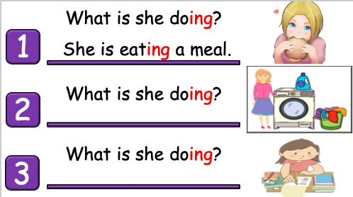 Grade 2-3 - ESL Lesson - At Home - Part 2 - Actions in each room