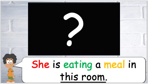 Grade 2-3 - ESL Lesson - At Home - Part 2 - Actions in each room