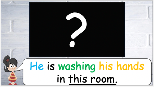 Grade 2-3 - ESL Lesson - At Home - Part 2 - Actions in each room