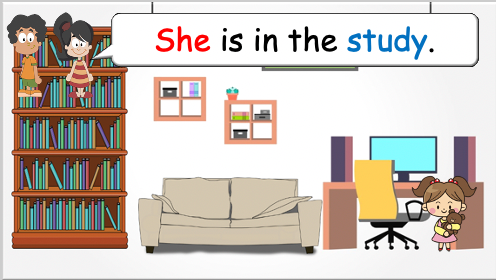 Grade 2-3 - ESL Lesson - At Home - Part 2 - Actions in each room